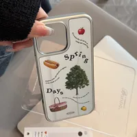 PC Slogan Tree Apple Painted Artistic Phone Cases Phone Cases main image 5