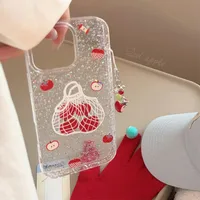 PC Tpu Apple Painted Sweet Phone Cases Phone Cases main image 3