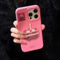 Tpu Cake Painted Cartoon Style Phone Cases Phone Cases main image 3