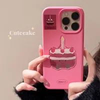 Tpu Cake Painted Cartoon Style Phone Cases Phone Cases main image 1