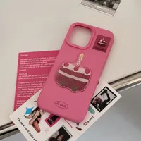 Tpu Cake Painted Cartoon Style Phone Cases Phone Cases main image 4