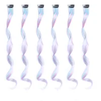 Unisex Cute Simple Style Masquerade Party Street High Temperature Wire Long Curly Hair Long Straight Hair Wigs sku image 2