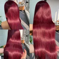 Women's Simple Style Casual Holiday Street Real Hair Long Straight Hair Wigs main image 2
