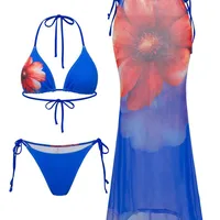 Women's Sexy Printing 3 Pieces Set Swimwear main image 3