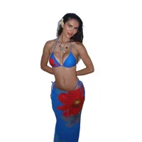 Women's Sexy Printing 3 Pieces Set Swimwear main image 5