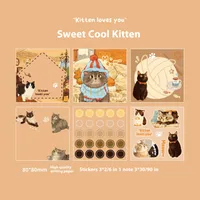 1 Piece Animal Learning Paper Cute Stickers sku image 3