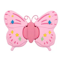Plastic Bee Butterfly Cute Folding Bracket Phone Cases main image 2