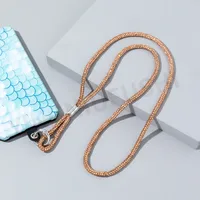 Plastic Rhinestone Solid Color Elegant Glam Mobile Phone Chain Phone Cases sku image 1