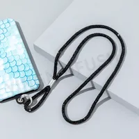 Plastic Rhinestone Solid Color Elegant Glam Mobile Phone Chain Phone Cases sku image 2
