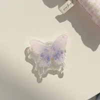 Acrylic Heart Shape Butterfly Epoxy Cartoon Style Airbag Bracket Phone Cases sku image 5