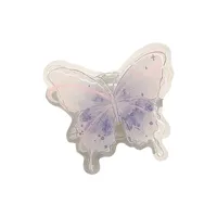 Acrylic Heart Shape Butterfly Epoxy Cartoon Style Airbag Bracket Phone Cases main image 4