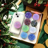 Epoxy Colorful Shiny Airbag Bracket Phone Cases main image 2