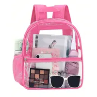 Waterproof Solid Color Holiday Travel Women's Backpack main image 1