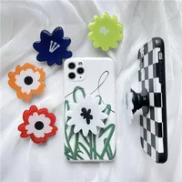 Epoxy Flower Cute Airbag Bracket Phone Cases main image 1