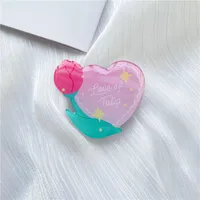 Epoxy Flower Cute Airbag Bracket Phone Cases sku image 12