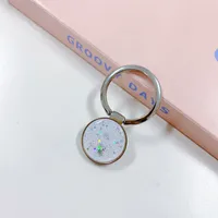 Metal Colorful Shiny Phone Ring Grips Phone Cases sku image 1