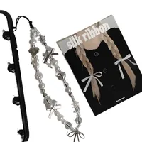 PVC Plastic Buckle Heart Shape Bow Knot Elegant Cute Mobile Phone Chain Phone Cases main image 3