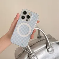 Acrylic Plaid Wings Classic Style Phone Cases Phone Cases main image 2