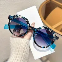 Casual Hip-Hop Novelty Geometric Ac Round Frame Full Frame Glasses main image 3