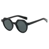 Casual Hip-Hop Novelty Geometric Ac Round Frame Full Frame Glasses main image 5