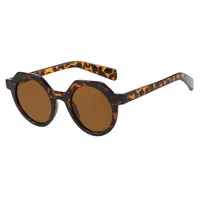 Casual Hip-Hop Novelty Geometric Ac Round Frame Full Frame Glasses main image 6