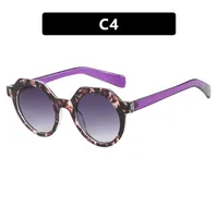 Casual Hip-Hop Novelty Geometric Ac Round Frame Full Frame Glasses sku image 4