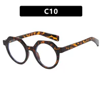 Casual Hip-Hop Novelty Geometric Ac Round Frame Full Frame Glasses sku image 10
