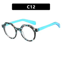 Casual Hip-Hop Novelty Geometric Ac Round Frame Full Frame Glasses sku image 12