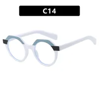 Casual Hip-Hop Novelty Geometric Ac Round Frame Full Frame Glasses sku image 14
