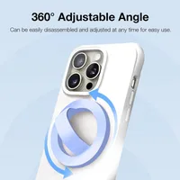 Silica Gel Solid Color Simple Style Phone Ring Grips Phone Cases main image 1