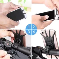 Silica Gel Geometric Solid Color Classic Style Navigation Fixed Bracket Phone Cases main image 4