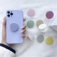 ABS Tpu Round Solid Color Basic Phone Ring Grips Phone Cases main image 2