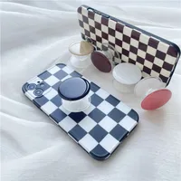 ABS Tpu Round Solid Color Basic Phone Ring Grips Phone Cases main image 5