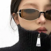 Simple Style Solid Color Pc Square Full Frame Glasses main image 1