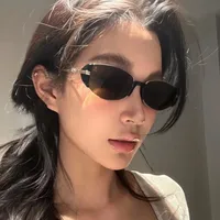 Simple Style Solid Color Pc Square Full Frame Glasses main image 3