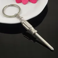 1 Piece Classic Style Axe Hammer Zinc Alloy Unisex Bag Pendant Keychain sku image 3