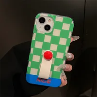 Silica Gel Stripe Cute Simple Style Watch Protective Face Cover Phone Cases main image 2
