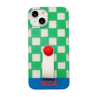 Silica Gel Stripe Cute Simple Style Watch Protective Face Cover Phone Cases main image 3