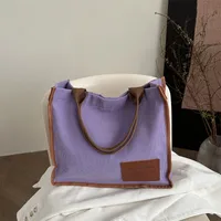 Women's Nylon Color Block Streetwear Square Magnetic Buckle Square Bag main image 3