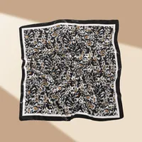 Women's Casual Classic Style Leopard Satin Printing Bandanas main image 4