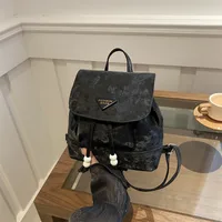 Solid Color Casual Women's Backpack sku image 2