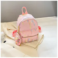 Geometric Casual Women's Backpack sku image 2