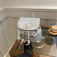 Solid Color Casual Women's Backpack sku image 4