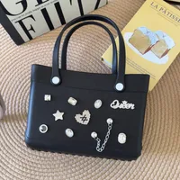 Women's EVA Heart Shape Bow Knot Cute Square Open Square Bag sku image 17