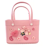 Women's EVA Heart Shape Bow Knot Cute Square Open Square Bag main image 4