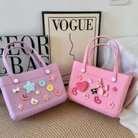 Women's EVA Heart Shape Bow Knot Cute Square Open Square Bag main image 5