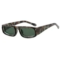 Personality Punk Street Geometric Ac Special-Shaped Mirror Full Frame Glasses main image 2