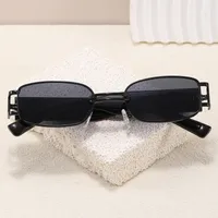 Casual Style Basic Solid Color Pc Square Full Frame Glasses main image 4