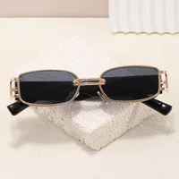 Casual Style Basic Solid Color Pc Square Full Frame Glasses main image 5