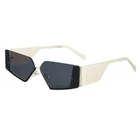 Modern Style Street Irregular Ac Polygon Frameless Glasses main image 5